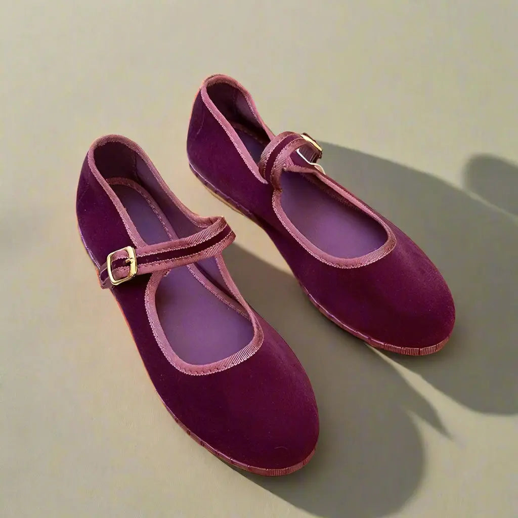 Veloria™ Velvet Ballet Flats