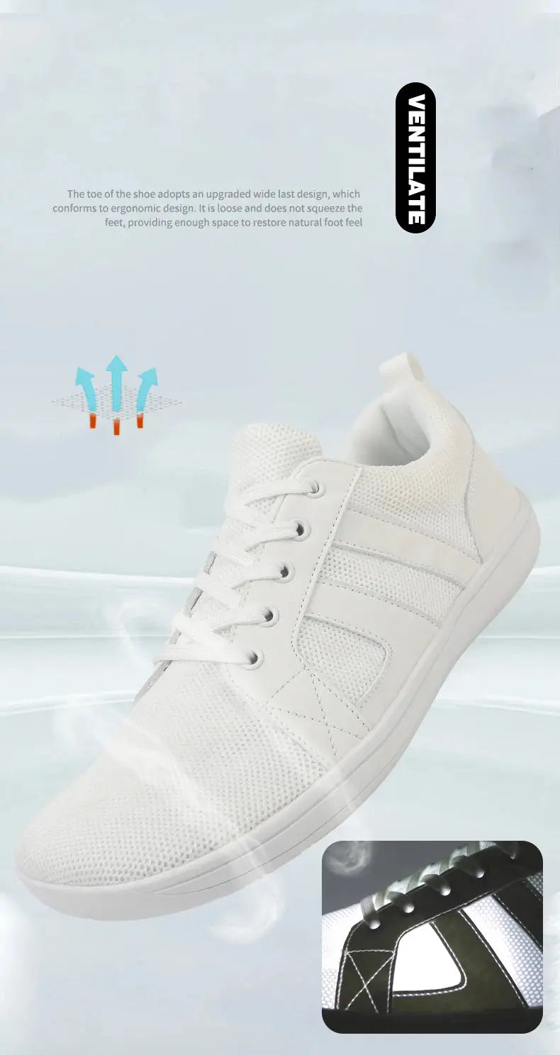 Axion Barefoot Wide Toe Box Athletic Shoes 