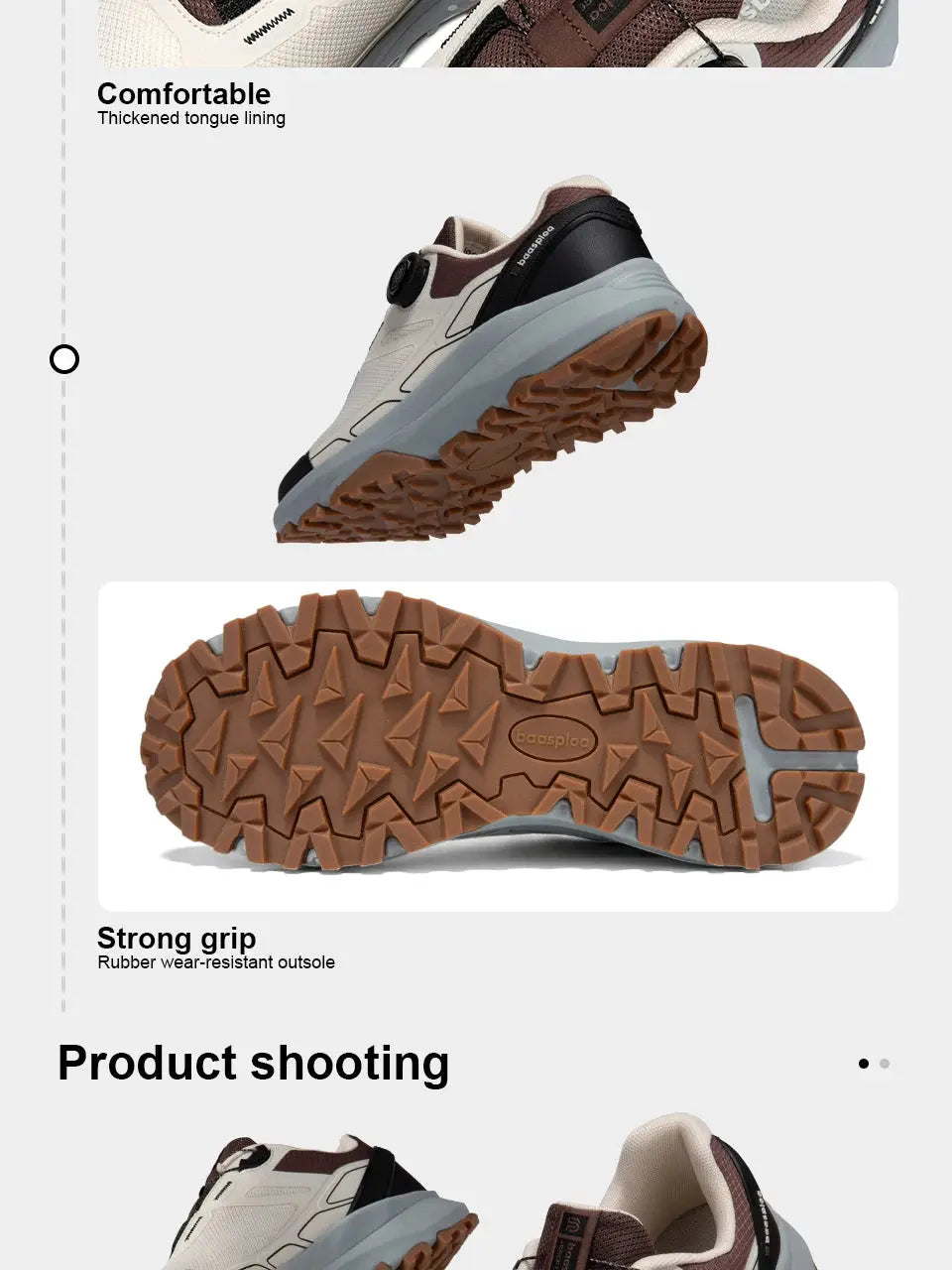 Axion Men's Breathable Trail Climbing Shoes 