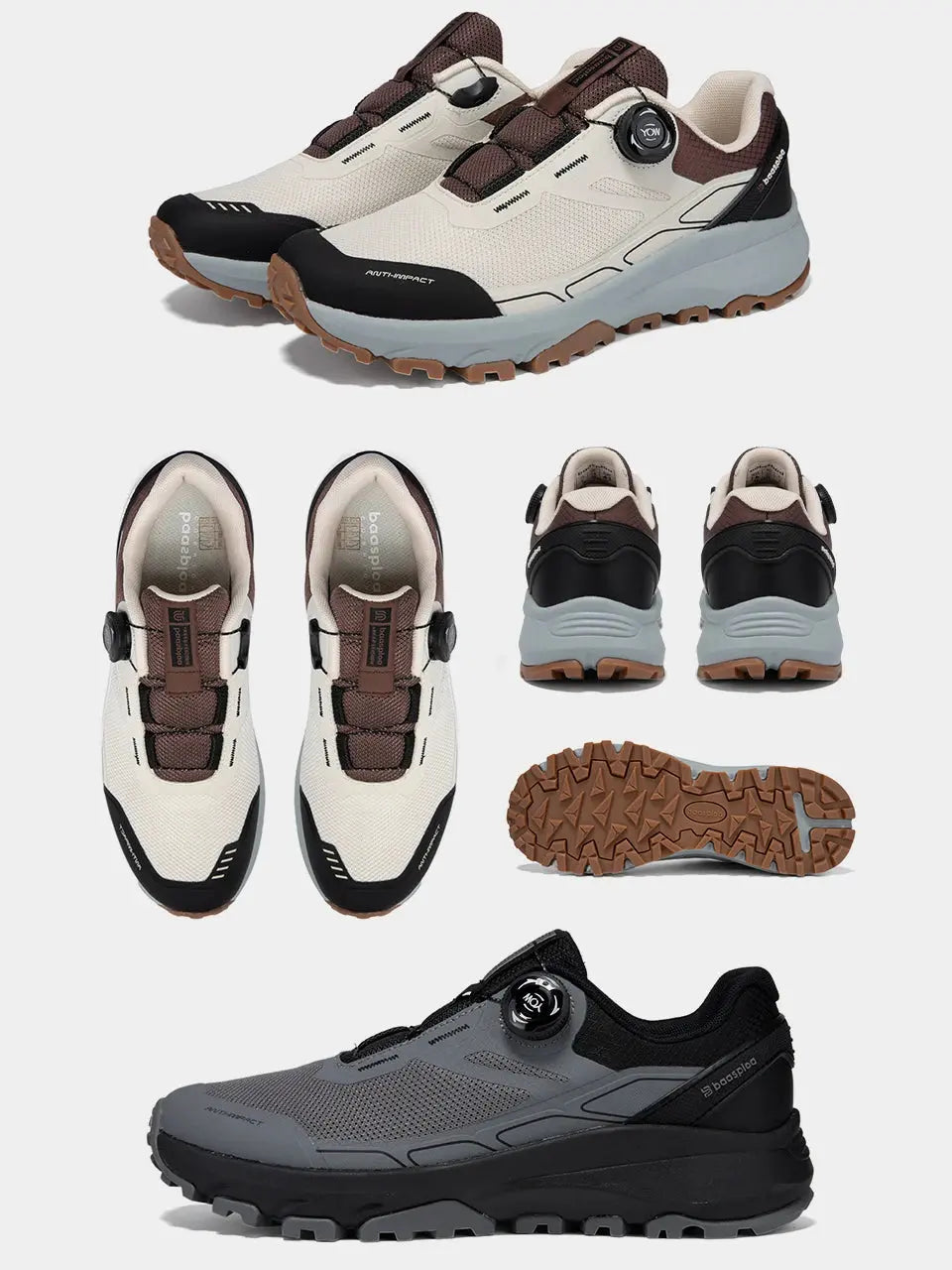 Axion Men's Breathable Trail Climbing Shoes 