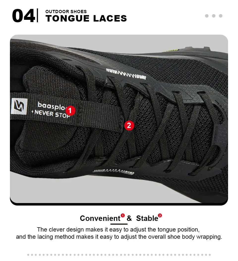 Axion Men's Lightweight Trail Hiking Shoes 