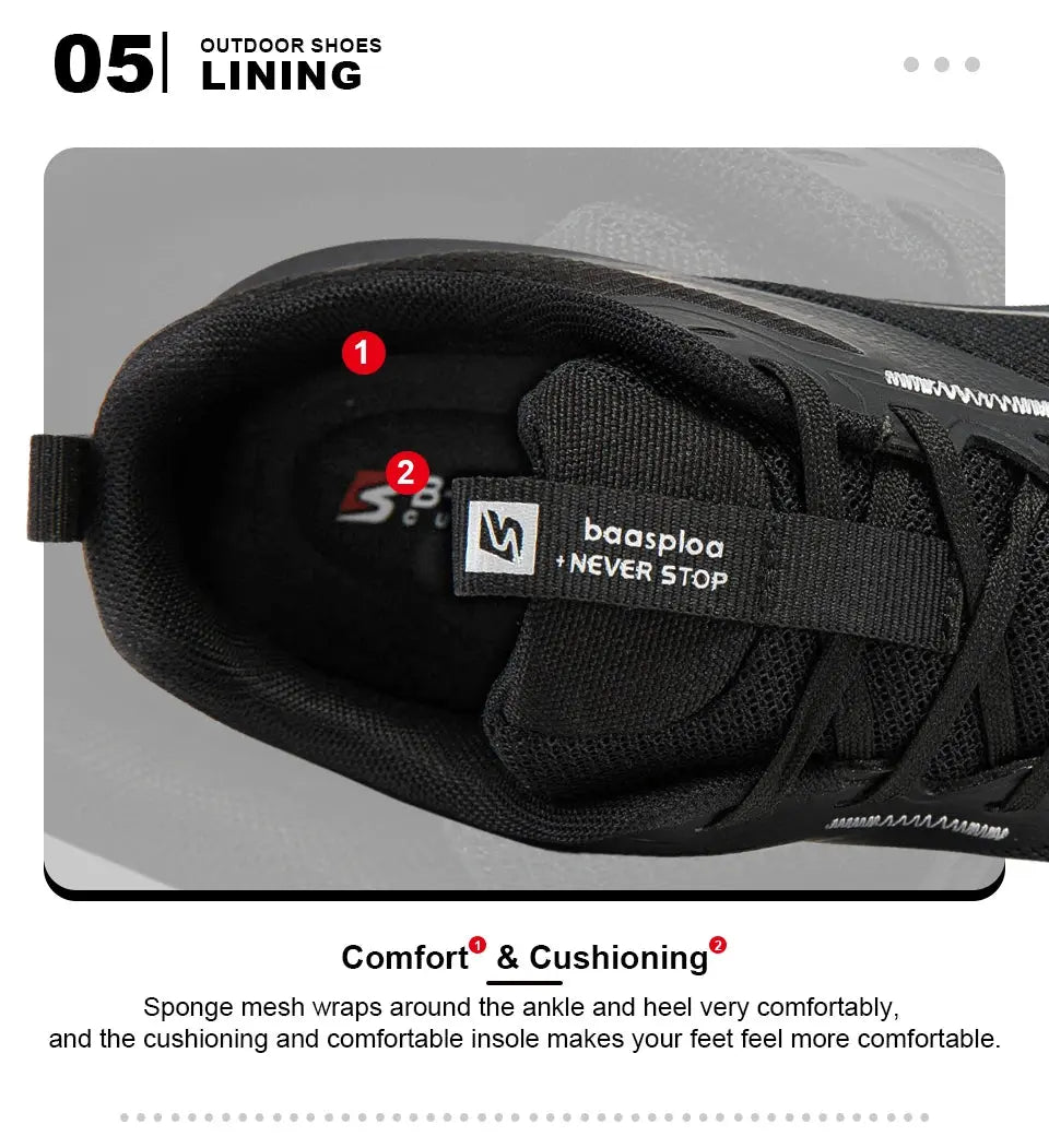 Axion Men's Lightweight Trail Hiking Shoes 