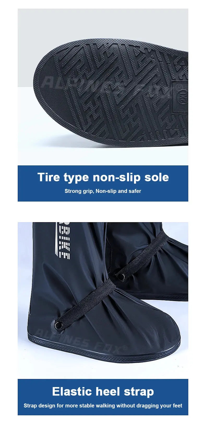 Axion Motorcycle Waterproof Boot Covers 