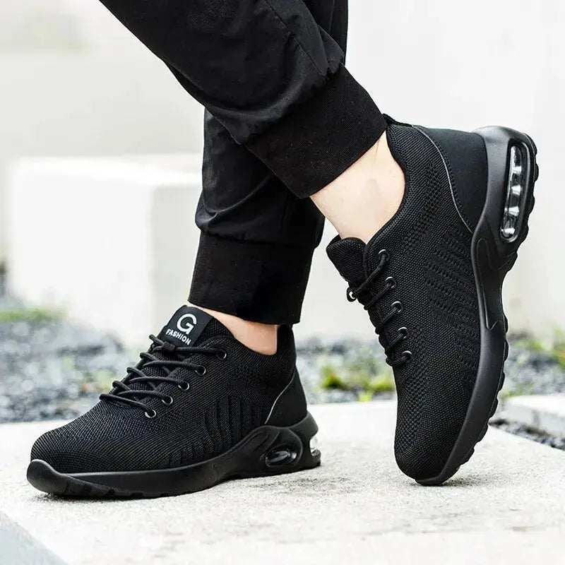 Axion Steel Toe Safety Work Shoes 