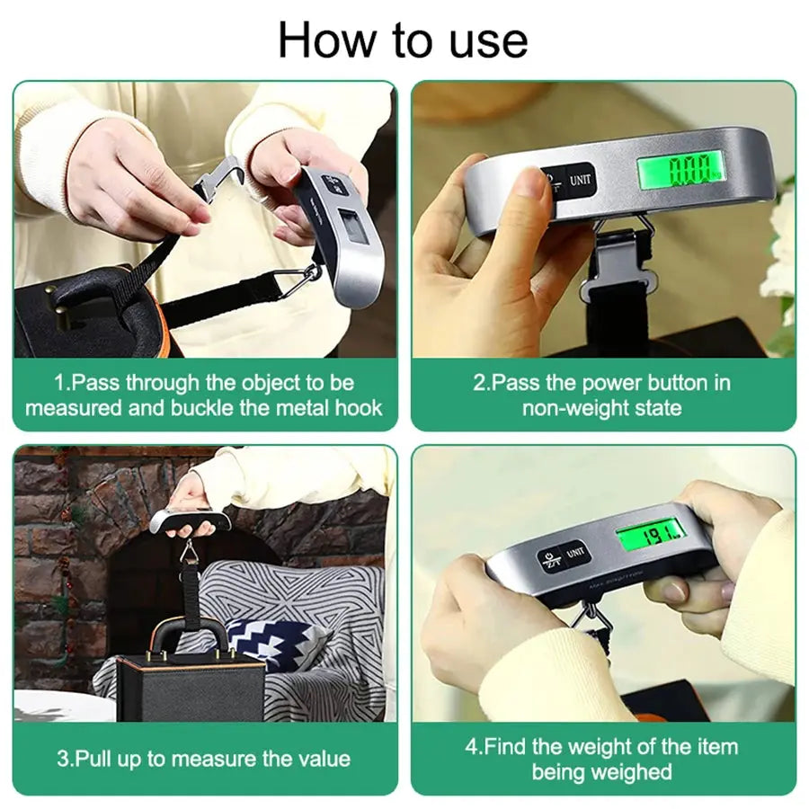 KERUI™ Portable Digital Luggage Scale 