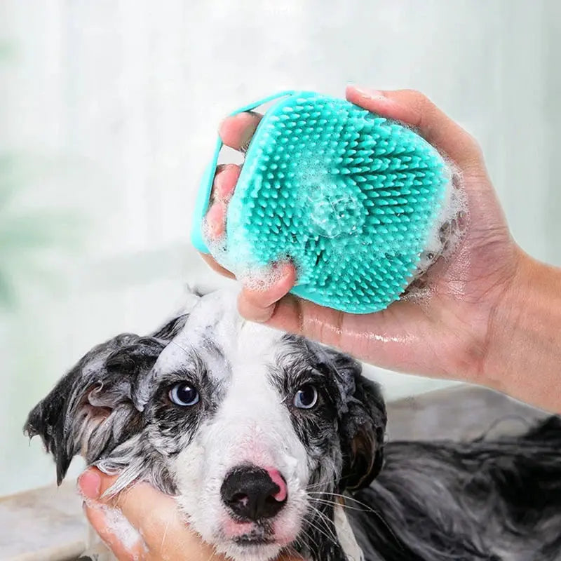 PAWSOME™ 2-in-1 Pet Bathing & Grooming Brush 