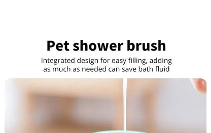 PAWSOME™ 2-in-1 Pet Bathing & Grooming Brush 