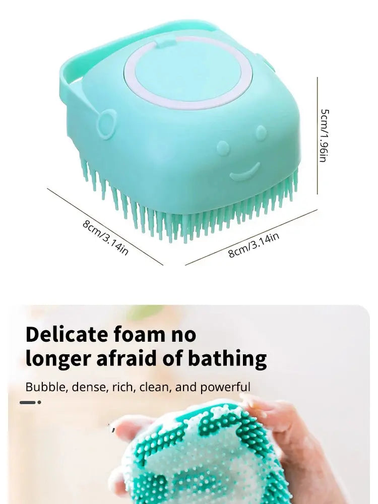 PAWSOME™ 2-in-1 Pet Bathing & Grooming Brush 