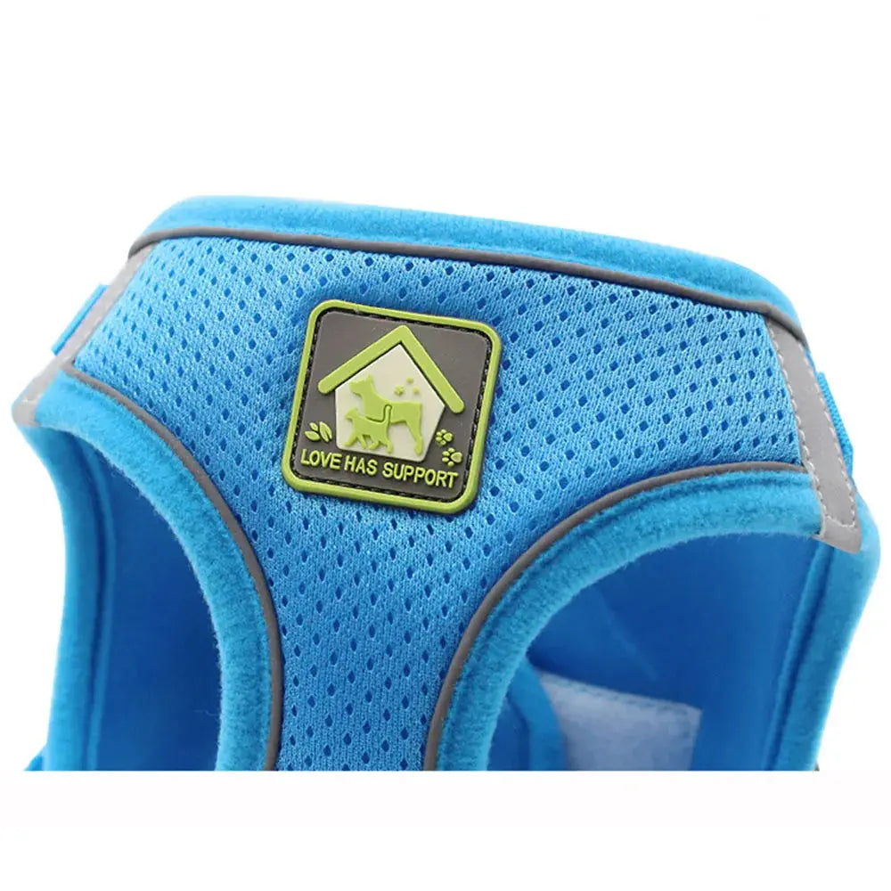 Pawsome™ Adjustable Reflective Pet Harness & Leash Set 