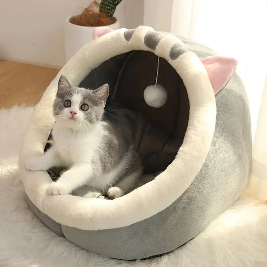 Pawsome™ Deep Sleep Foldable Cat Bed 