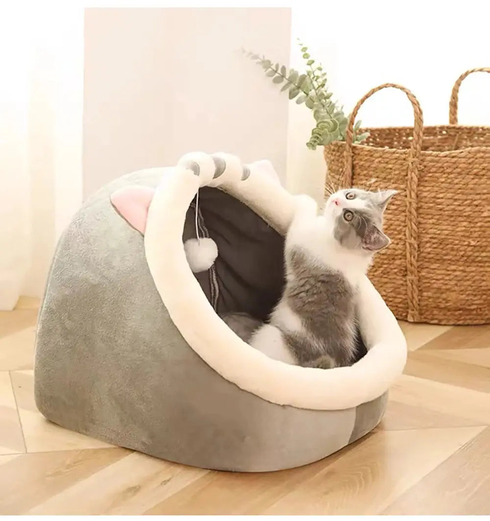 Pawsome™ Deep Sleep Foldable Cat Bed 