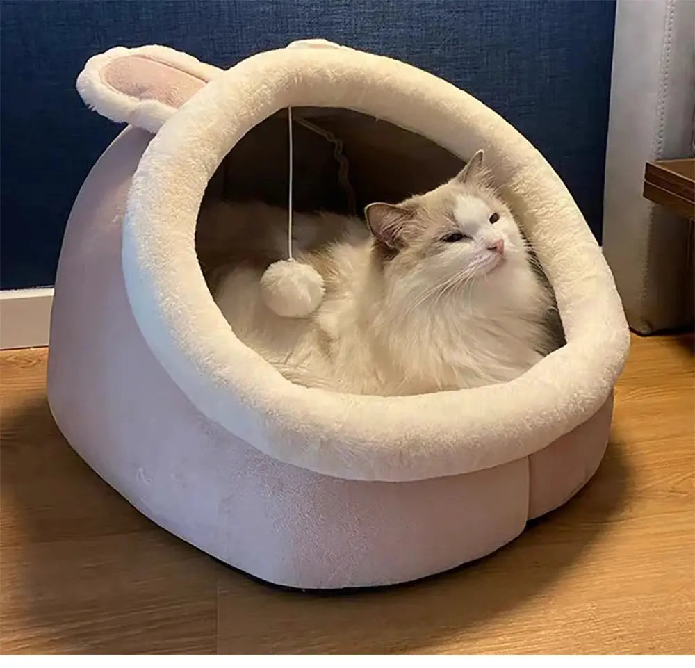 Pawsome™ Deep Sleep Foldable Cat Bed 