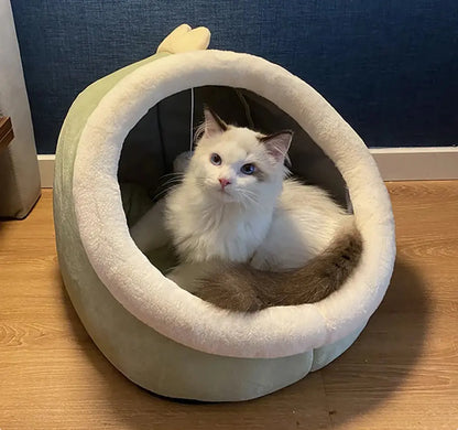 Pawsome™ Deep Sleep Foldable Cat Bed 