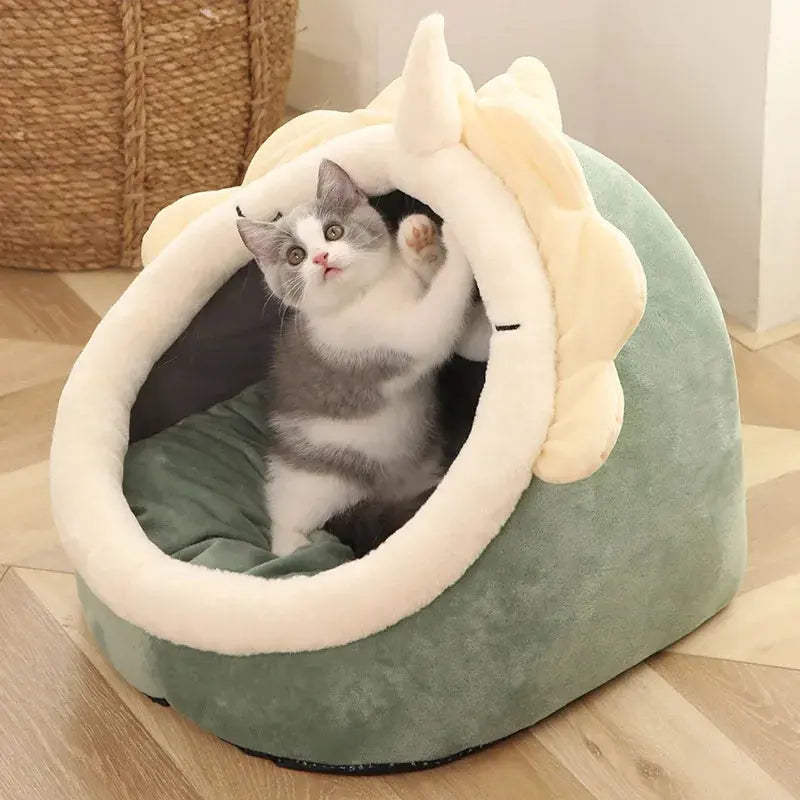 Pawsome™ Deep Sleep Foldable Cat Bed 