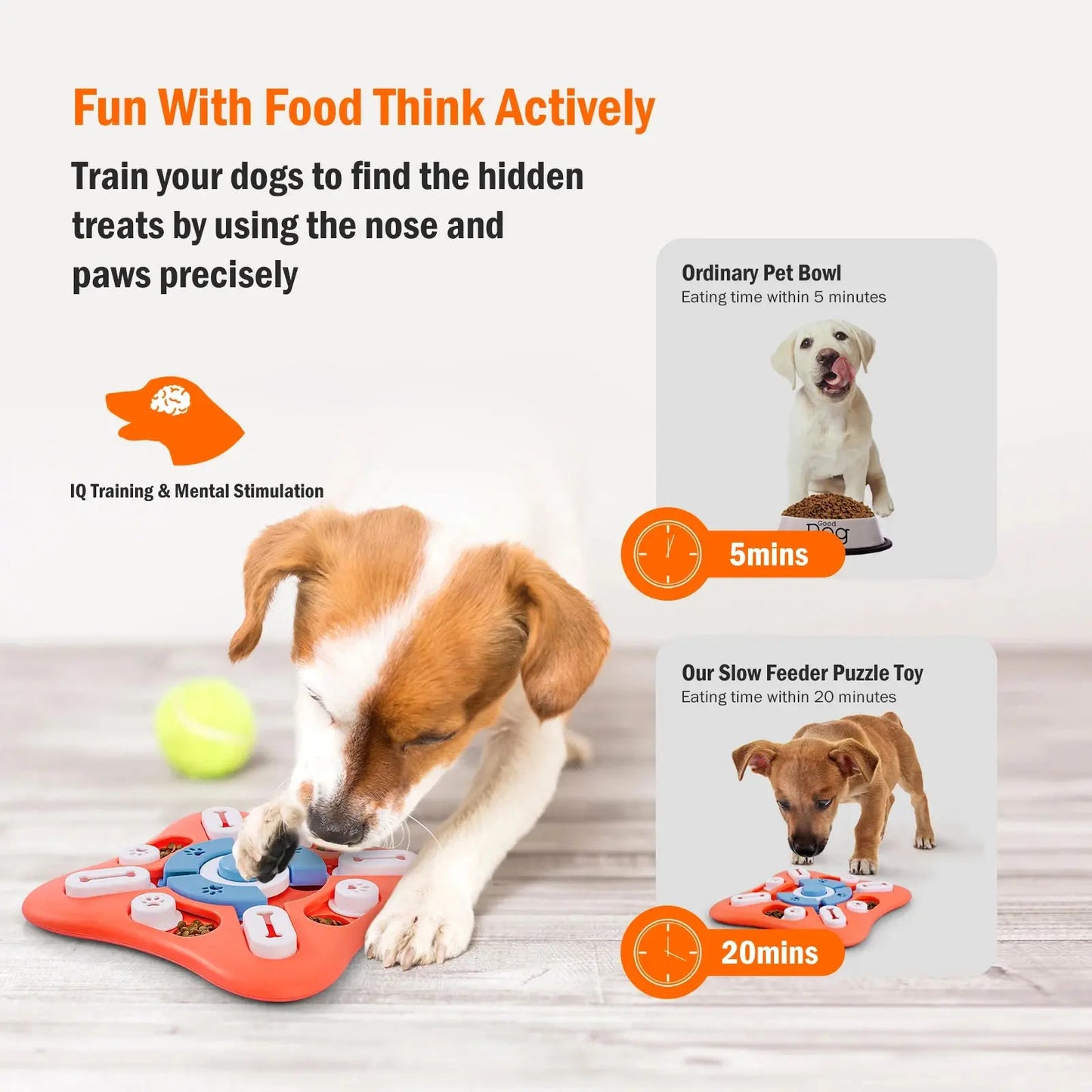 Pawsome™ Dog Puzzle Toy 