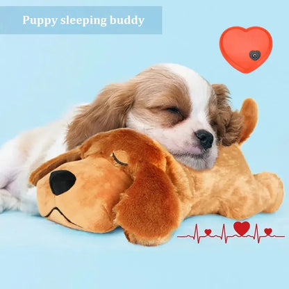 Pawsome™ Heartbeat Puppy Snuggle Toy 