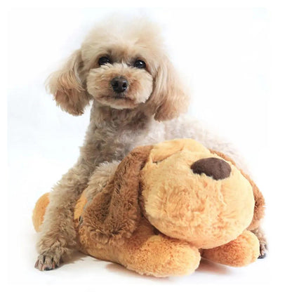 Pawsome™ Heartbeat Puppy Snuggle Toy 