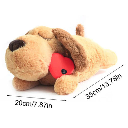 Pawsome™ Heartbeat Puppy Snuggle Toy 