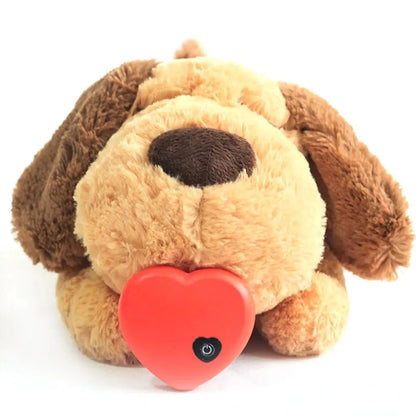 Pawsome™ Heartbeat Puppy Snuggle Toy 
