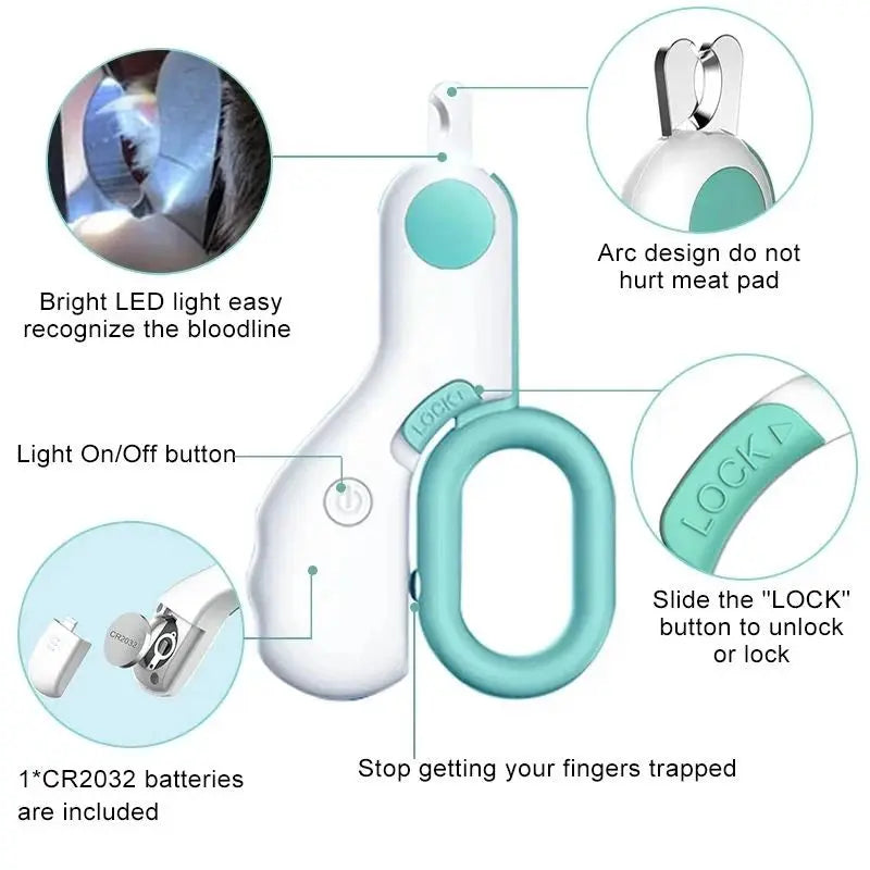 Pawsome™ LED Pet Nail Clipper 