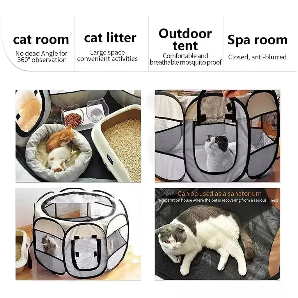 Pawsome™ Portable Foldable Pet Tent 