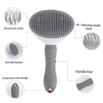 Pawsome™ Self-Cleaning Grooming Brush 