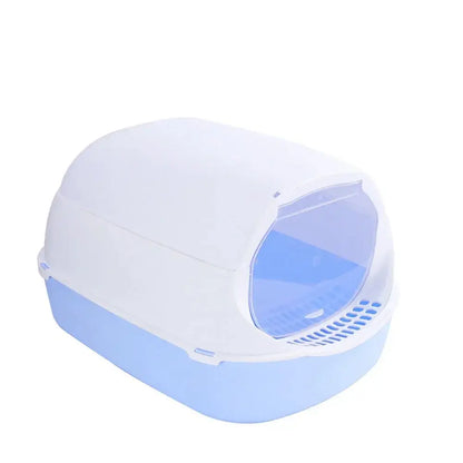 Pawsome™ Semi-Enclosed Cat Litter Box 