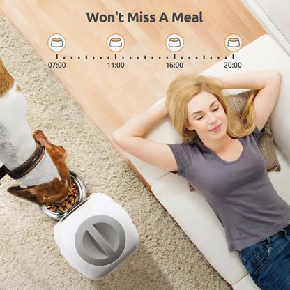 Pawsome™ Smart WiFi Automatic Pet Feeder – 3.5L Capacity 