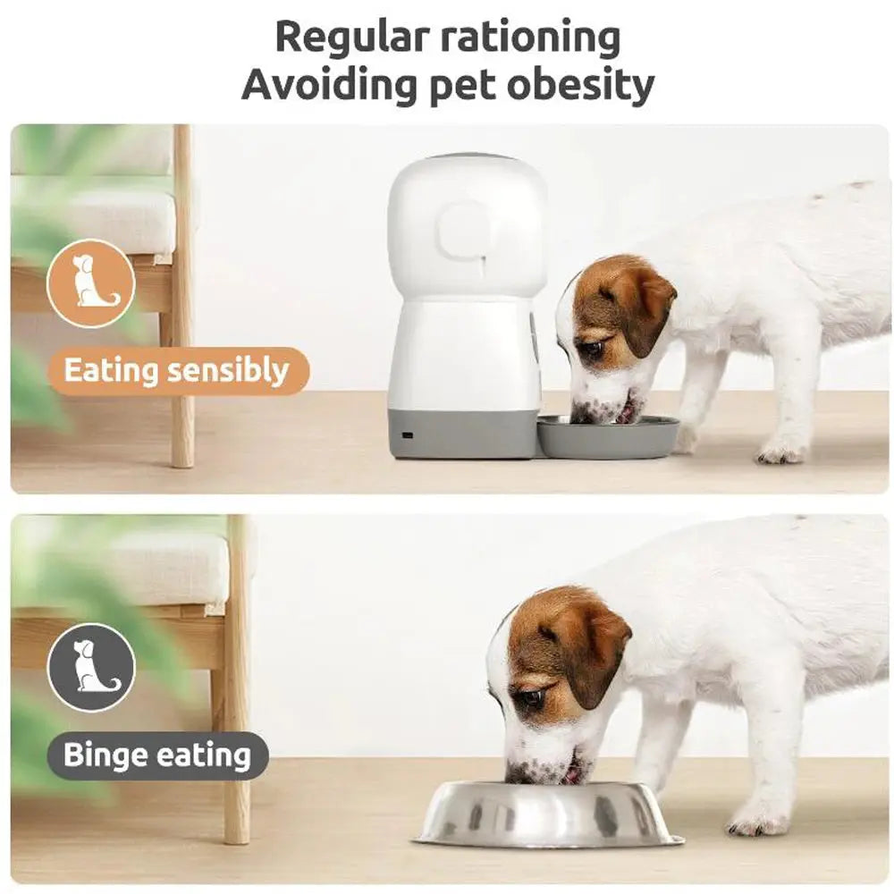 Pawsome™ Smart WiFi Automatic Pet Feeder – 3.5L Capacity 