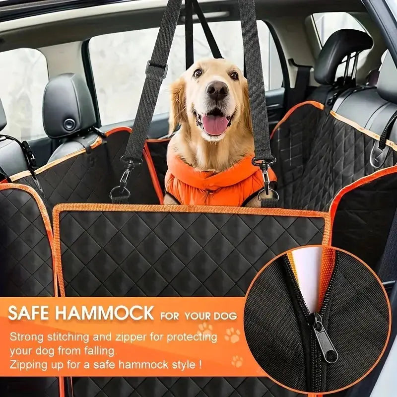 Pawsome™ Waterproof Dog Car Seat Hammock Cover 