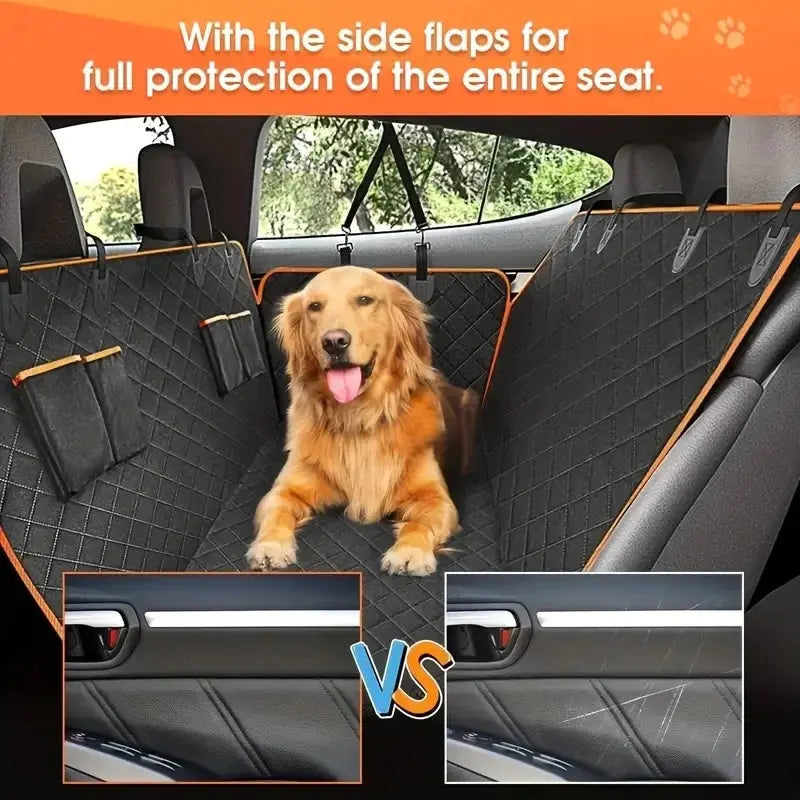 Pawsome™ Waterproof Dog Car Seat Hammock Cover 