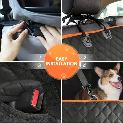 Pawsome™ Waterproof Dog Car Seat Hammock Cover 