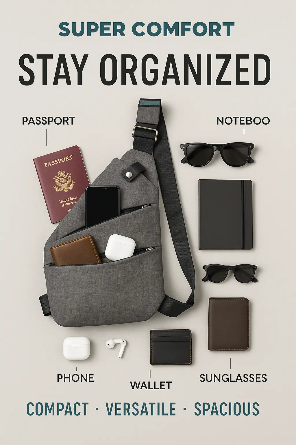 Super Comfort™ Anti-Theft Fanny Bag 