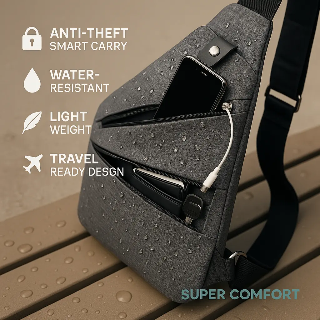Super Comfort™ Anti-Theft Fanny Bag 