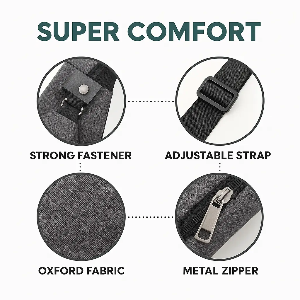 Super Comfort™ Anti-Theft Fanny Bag 