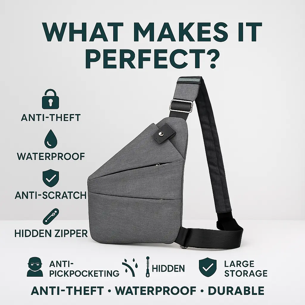 Super Comfort™ Anti-Theft Fanny Bag 
