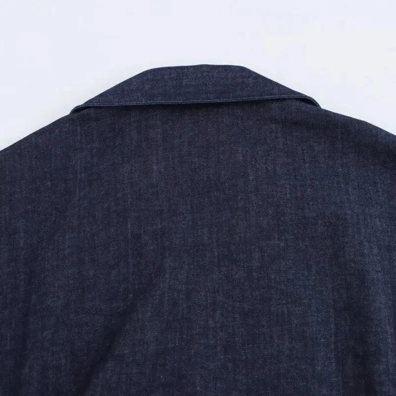 Veloria™ 1975-Inspired Denim Midi Dress 