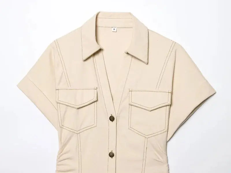 Veloria™ 1975-Inspired Denim Midi Dress 