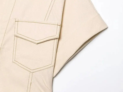 Veloria™ 1975-Inspired Denim Midi Dress 