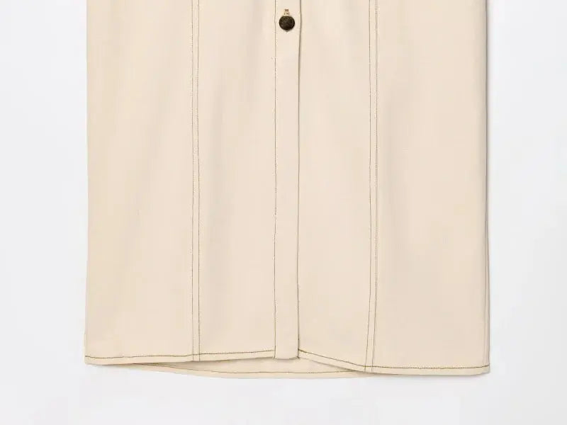 Veloria™ 1975-Inspired Denim Midi Dress 