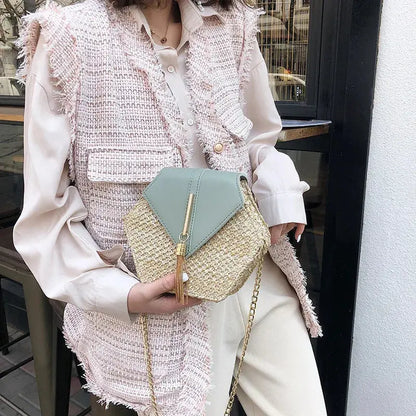 Veloria™ Boho Tassel Flap Bag 