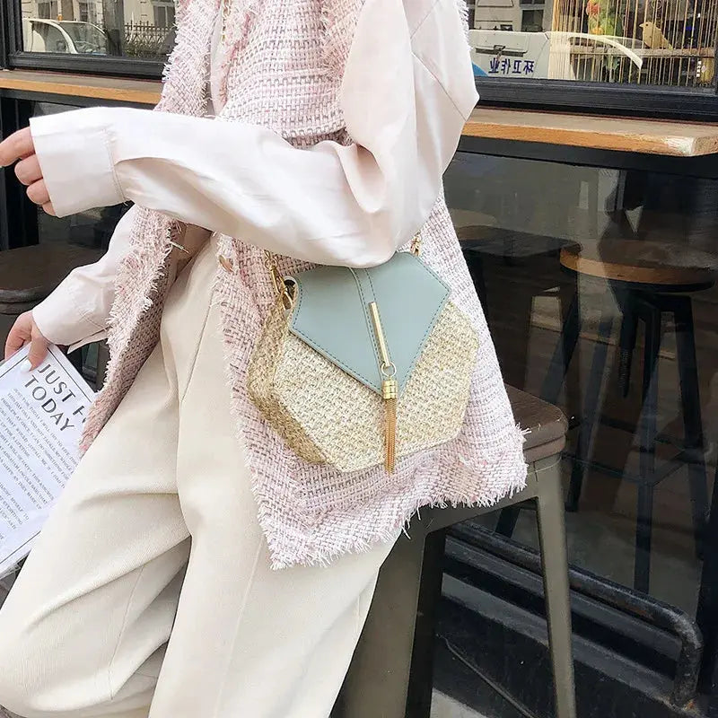 Veloria™ Boho Tassel Flap Bag 