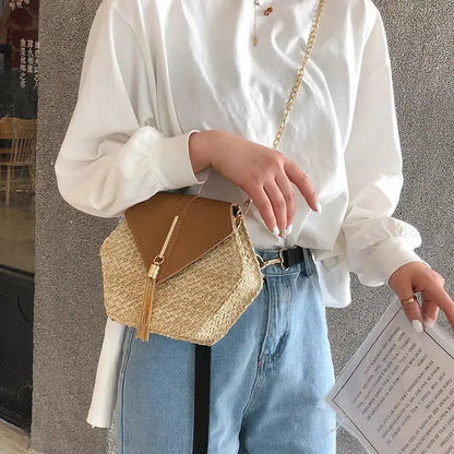 Veloria™ Boho Tassel Flap Bag 
