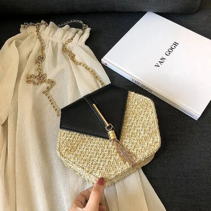 Veloria™ Boho Tassel Flap Bag 