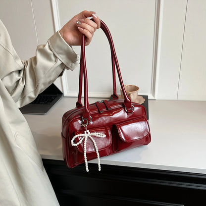 Veloria™ Bow Accent Pillow Shoulder Bag 