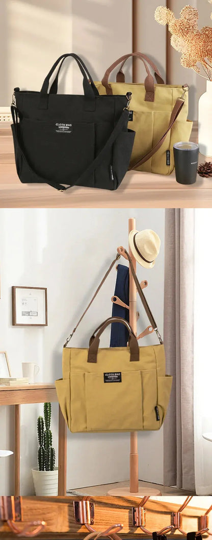 Veloria™ Canvas Everyday Tote Bag 