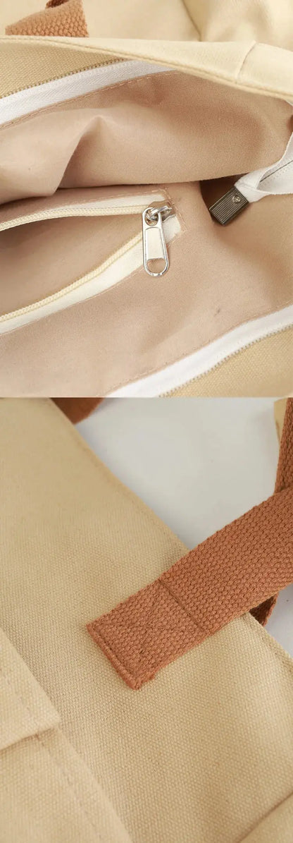 Veloria™ Canvas Everyday Tote Bag 