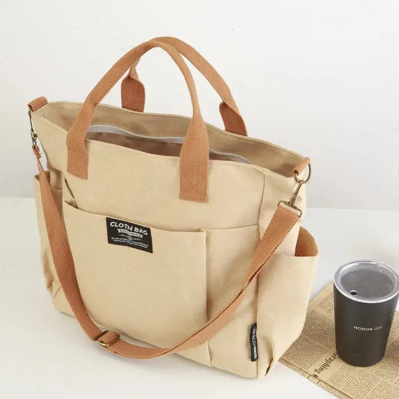 Veloria™ Canvas Everyday Tote Bag 