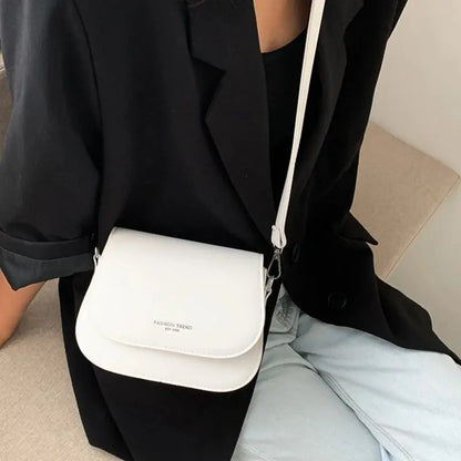 Veloria™ Classic Flap PU Shoulder Bag 