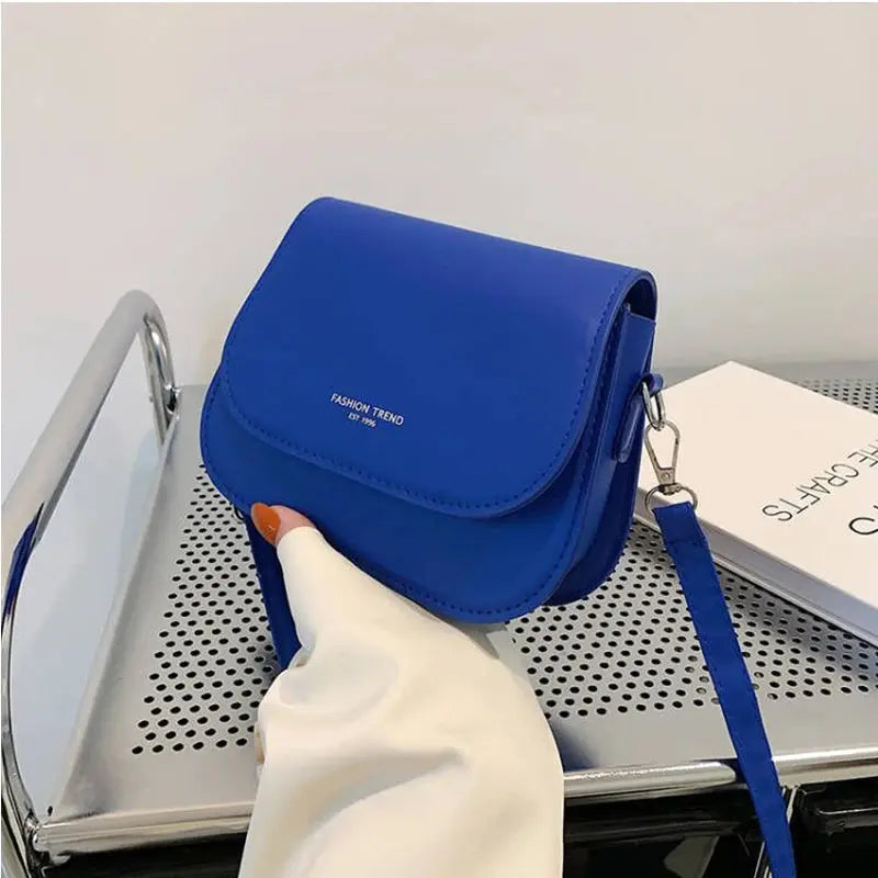 Veloria™ Classic Flap PU Shoulder Bag 